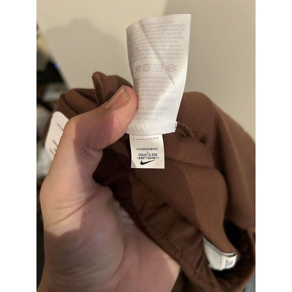 NIKE SPORTSWEAR TECH FLEECE MENs Large BUNGEE PANTS JOGGERS Brown DQ4312 - Picture 7 of 9